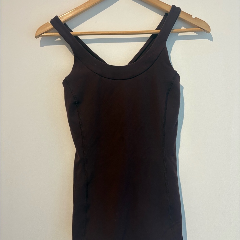 Lululemon- Power Y Tank/Cross-back Built in Bra Tank - Picture 2 of 4